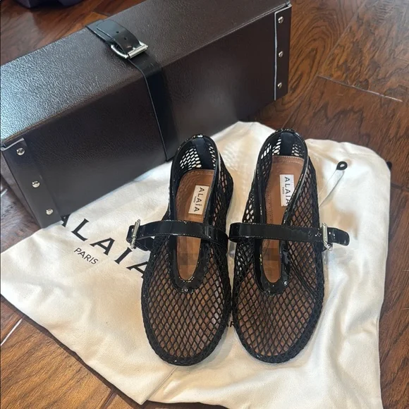 AlAIA Mesh flats - Picture 8 of 8